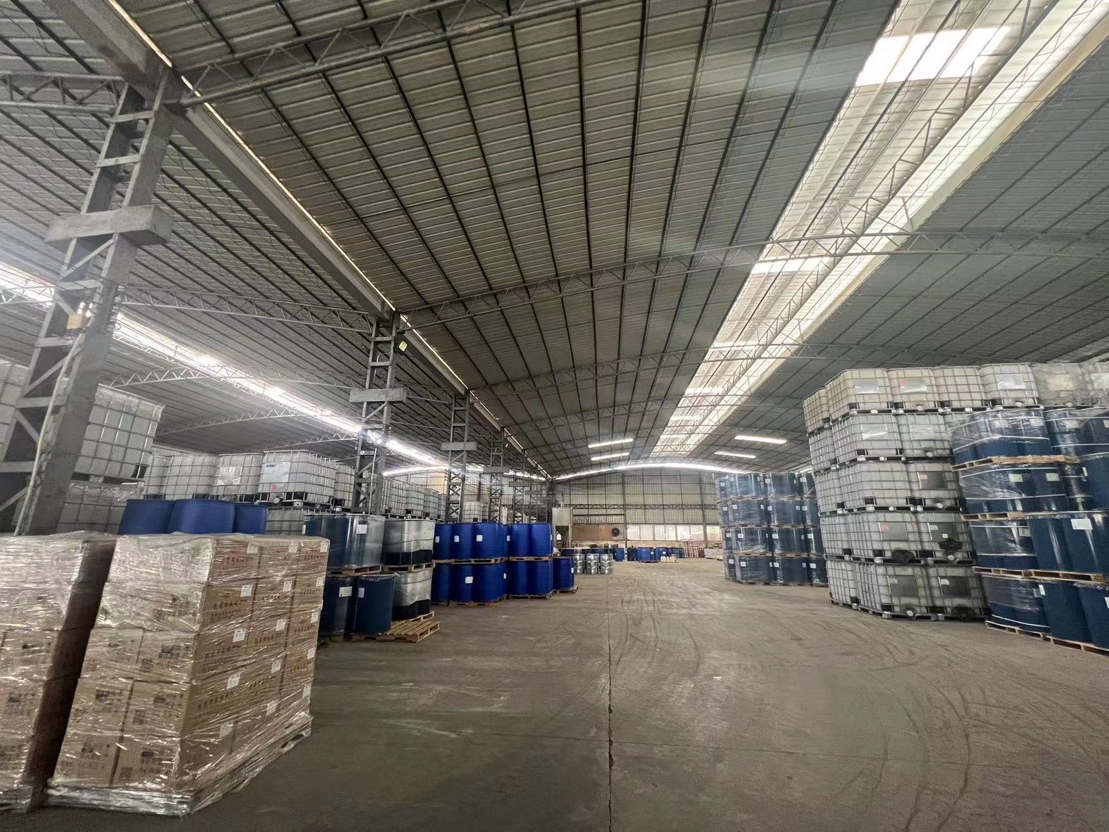 Warehouse space prepared for repeat sealant orders