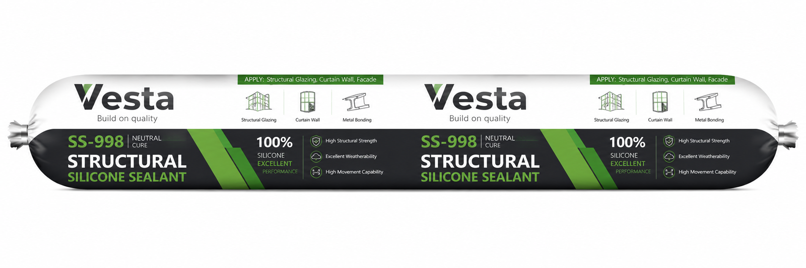 Vesta SS-998 Neutral Structural Silicone Sealant